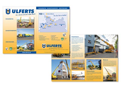 Ulferts Autokrane, Produktfolder