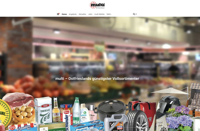multi-markt app Screenshot