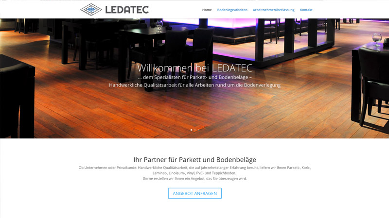 Ledatec Partner für Parkett und Bodenbeläge in Leer