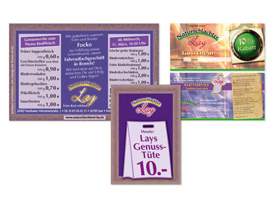 Lay Naturschlachterei, Leer, Flyer, Aktion