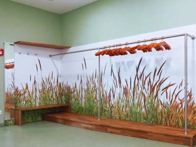 Displays pasting Sodasan